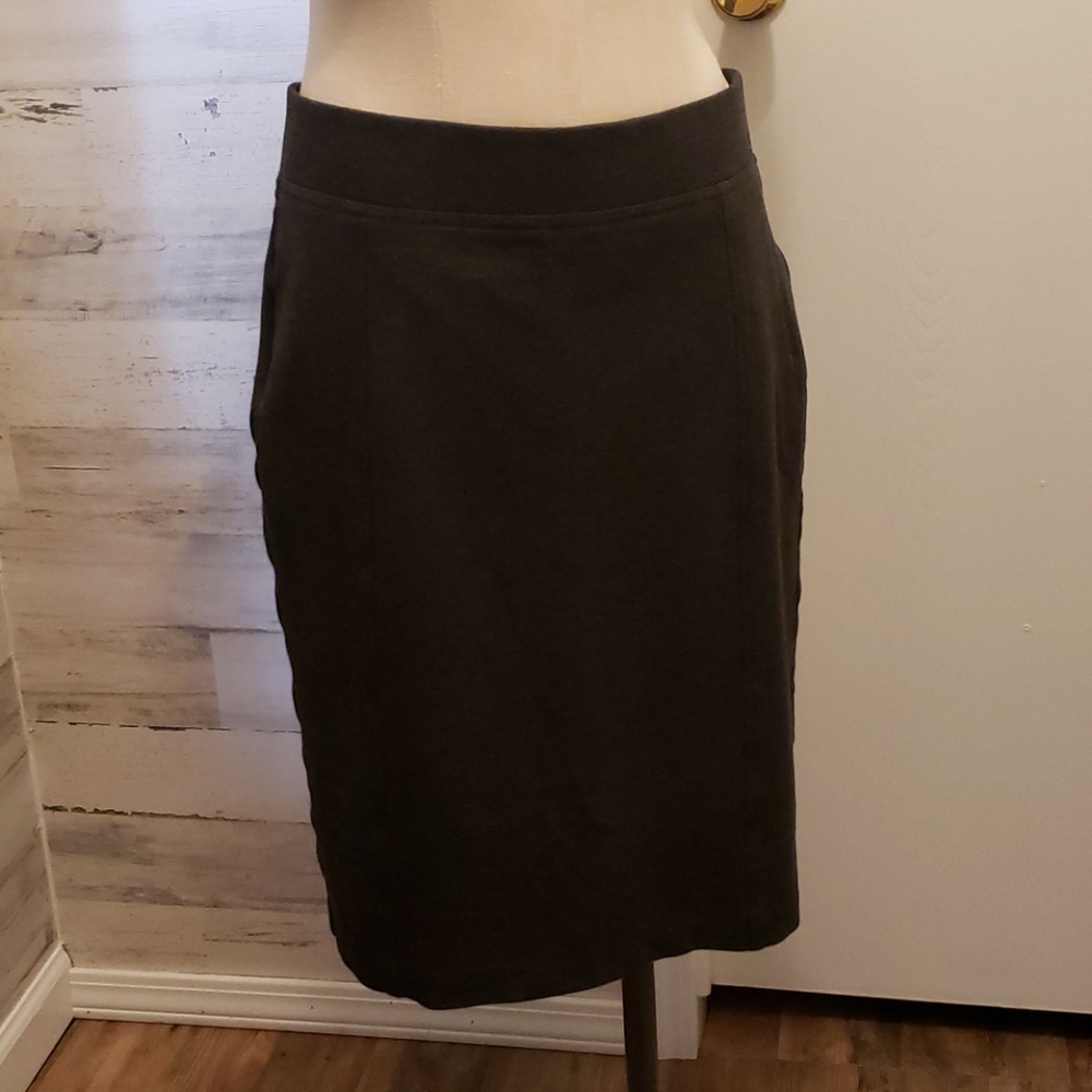 Dark gray skirt